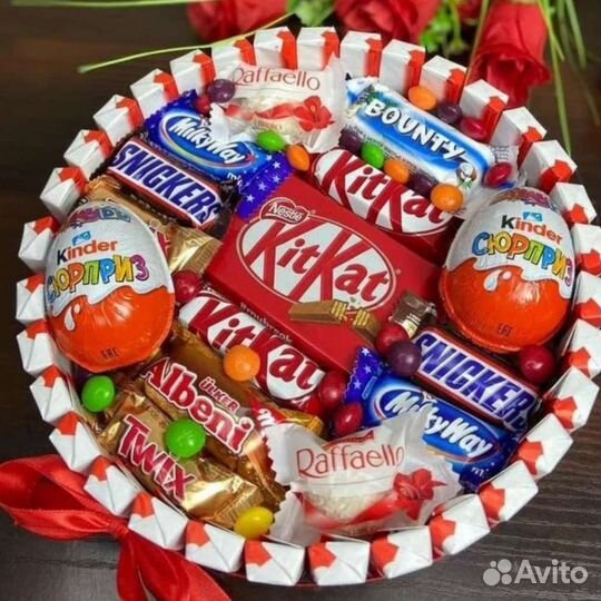 Киндер подарки на 14 февраля