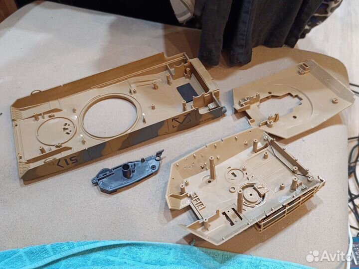 Башня и верхняя часть кузова танка M1 Abrams