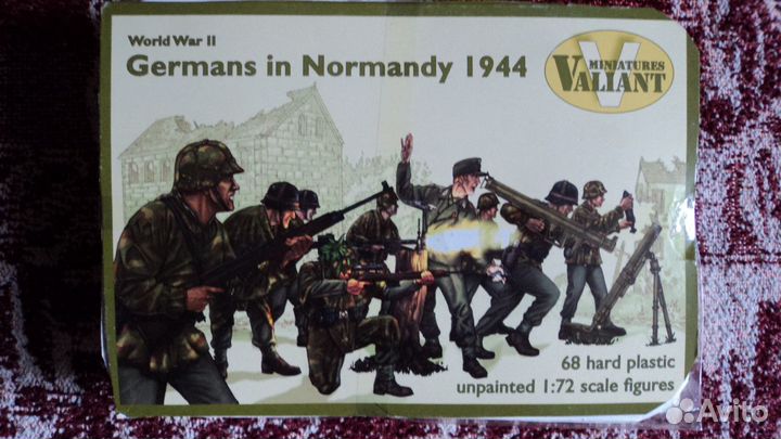 Сборные модели фигурки 1/72