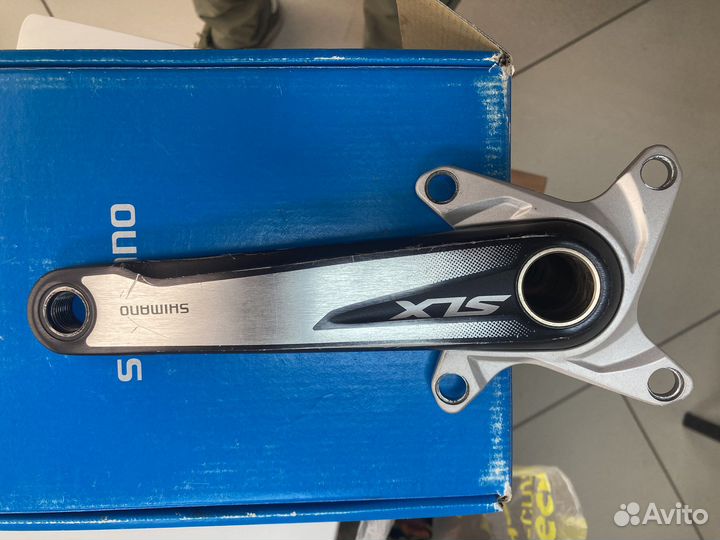 Шатуны система shimano slx FC-M675 170mm