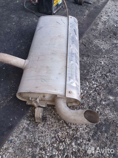 Глушитель задняя часть kia sportage 3 2wd