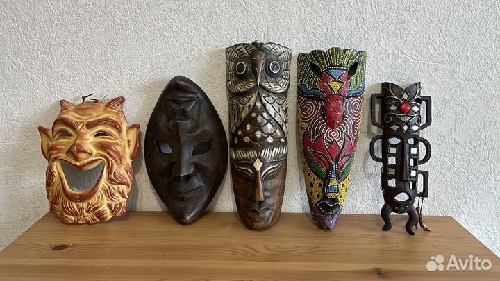 Маски декоративные для интерьера