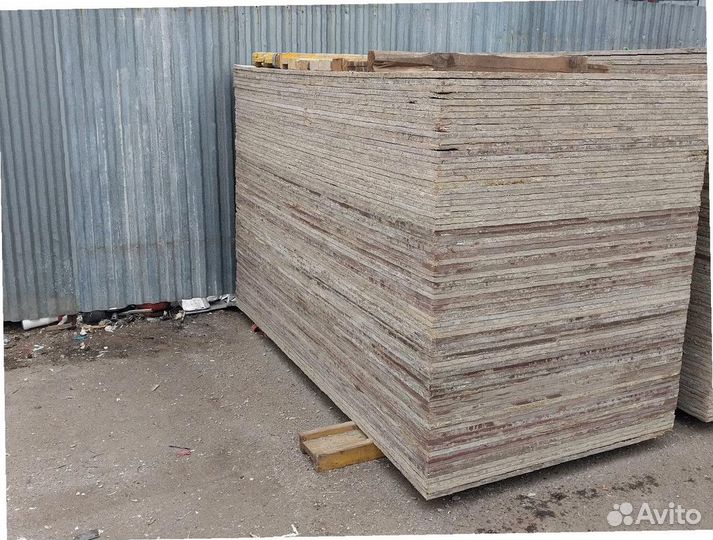 Фанера ламинированная для опалубки