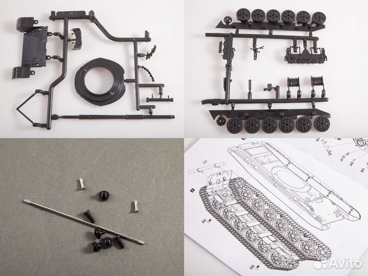 Т-72 А сборная модель танка AVD Models 1/43