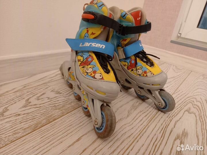 Роликовые коньки детские размер 30-33