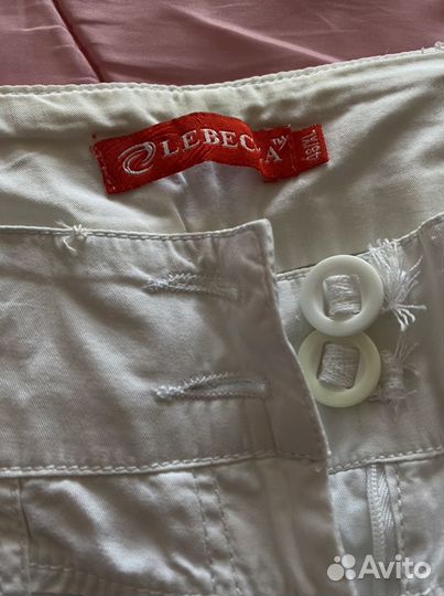 Брюки белые женские 48