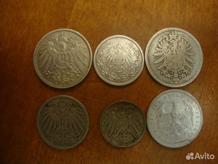 Колекция серебряных монет Германской Империи