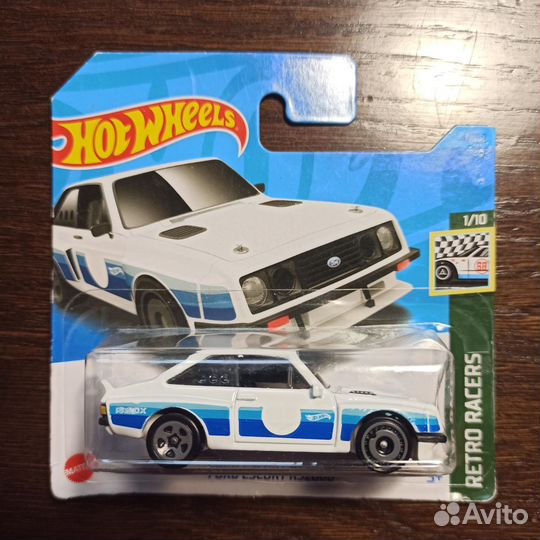 Hot Wheels Ford Escort RS 2000 (белый)