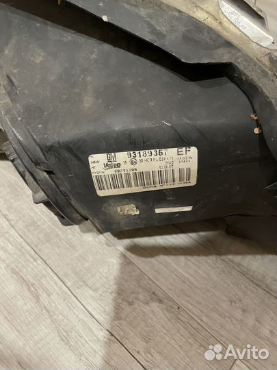 Фара левая opel corsa d