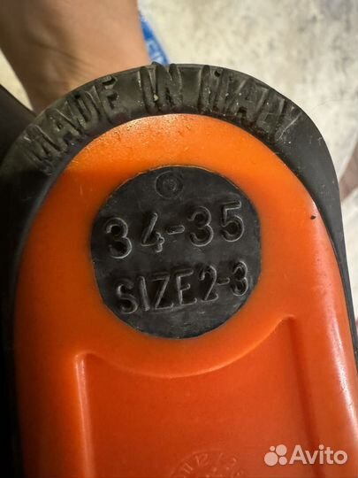 Ласты детские 34 35