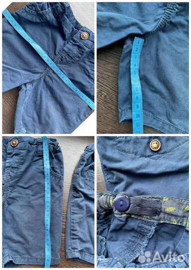 Джинсовые / тканевые шорты детские