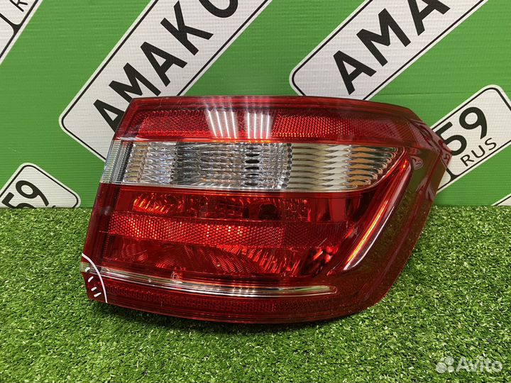 Фонарь задний правый наружный лада веста