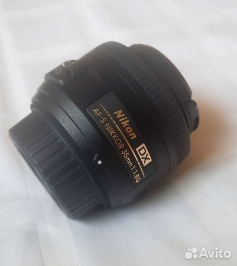 Фотообъектив nikon 35f/1.8G AF-S DX Nikkor