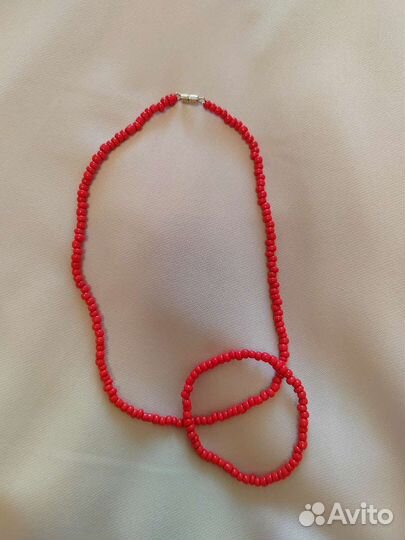 Чокер из бисера