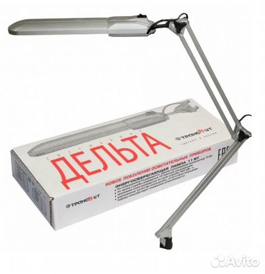 Светильник настольный Трансвит Дельта новый