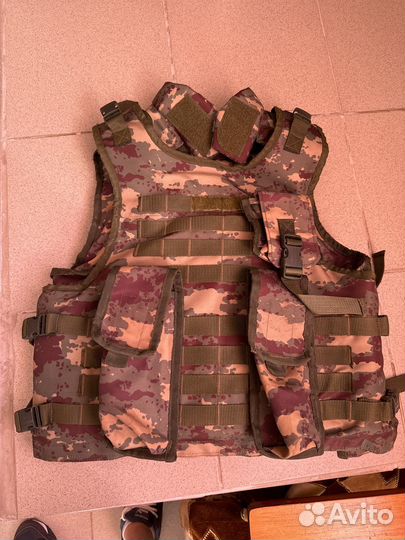 Бронежилет плитник с плитами