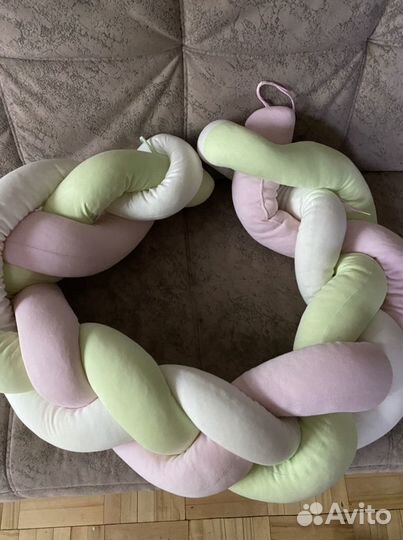 Бортик косичка