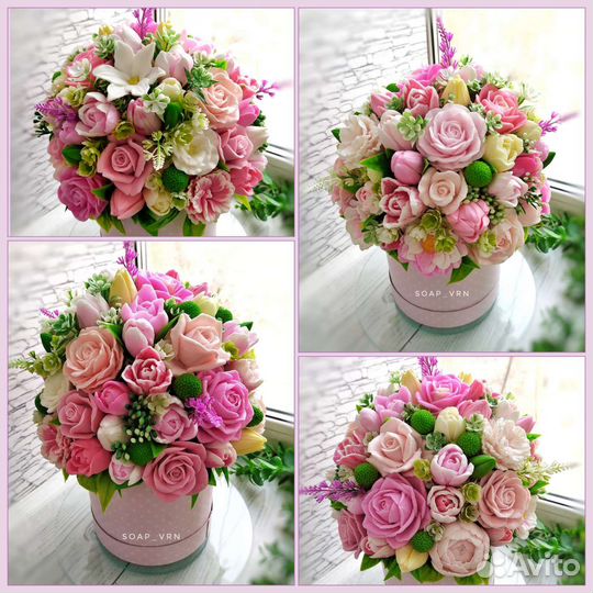 Букет из мыла