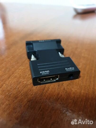 Переходник с hdmi (вход) на vga (выход)