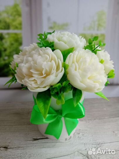 Букет пионов