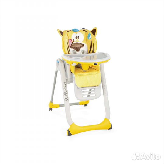 Стульчик для кормления chicco polly 2 старт