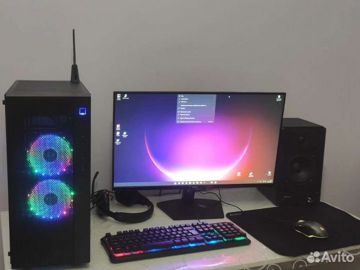 Компьютер игровой AMD Ryzen 5 3600 и GTX 1080TI