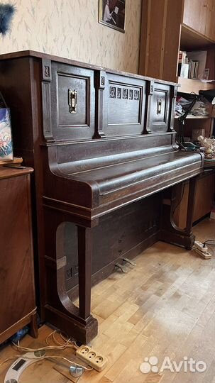 Пианино антиикварное Gebr.Perzina 19 век