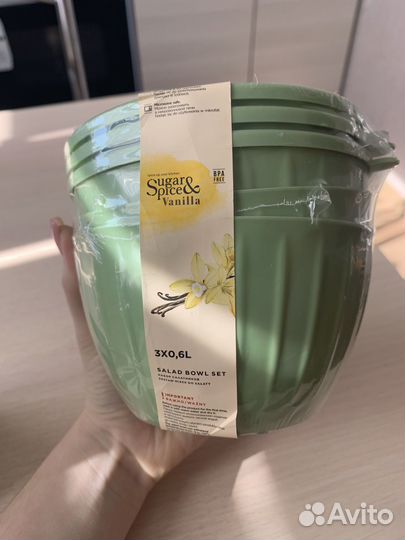 Салатницы, пластик