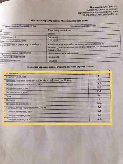 Квартира-студия, 25,7 м², 6/26 эт.