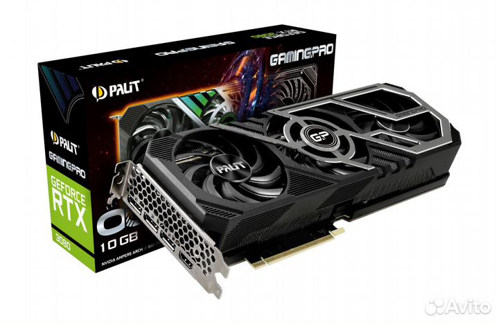 Видеокарта Palit GeForce RTX 3080 GamingPro OC