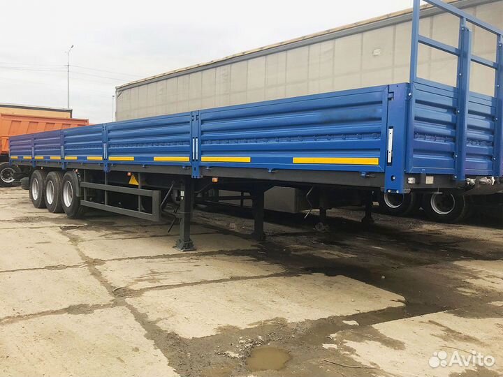 Полуприцеп бортовой ТЗА 588513, 2023