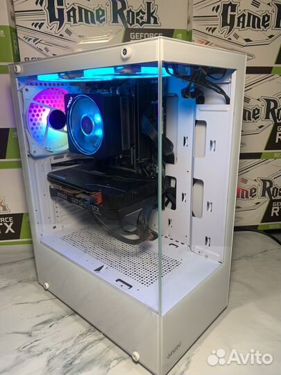 Белый Игровой пк RTX 3050