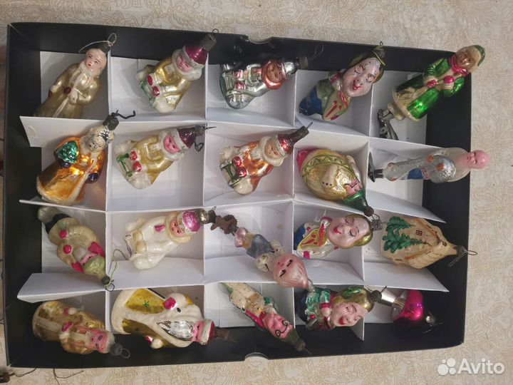 Елочные игрушки СССР