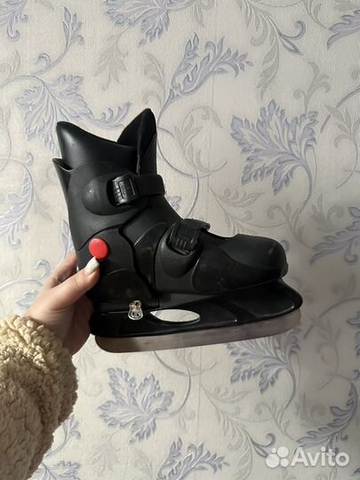 Коньки детские раздвижные 30-33