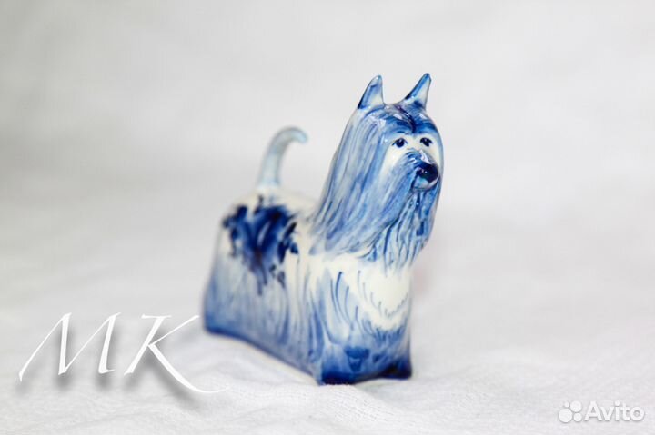 Австралийский шелковистый терьер статуэтка