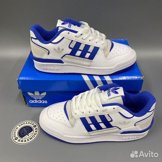 Кроссовки Adidas Forum Exhibit 2 White Blue