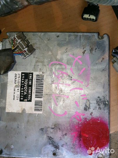 Процессор и проводка подкапотная Toyota wish