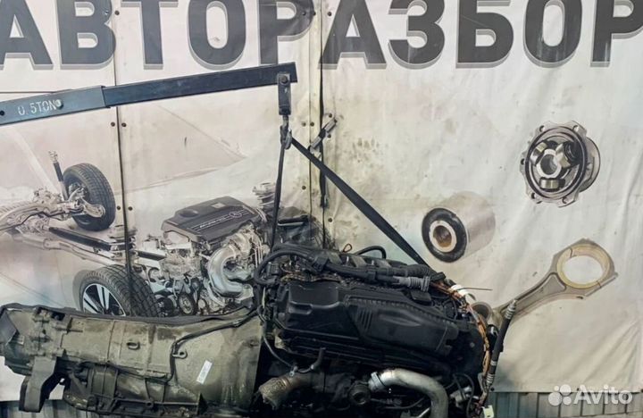 Двигатель в сборе Навесное АКПП бмв Х5 М57 306 d2