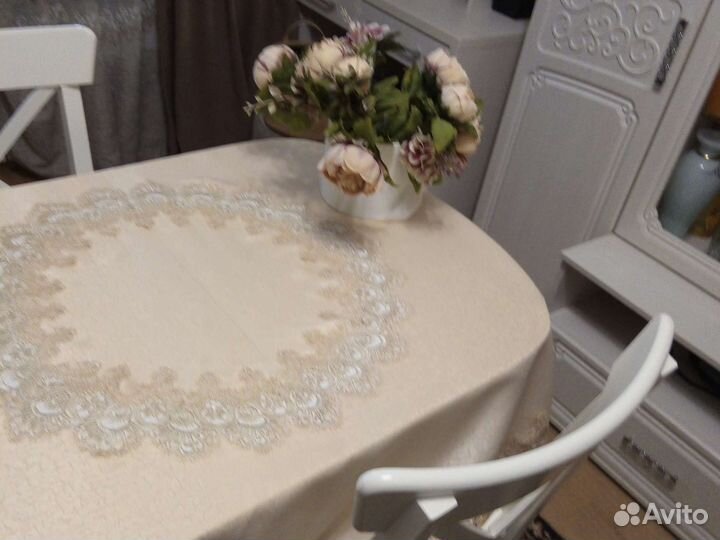 Скатерть на круглый стол