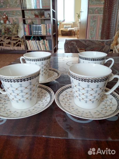 Чашка с блюдцем лфз СССР
