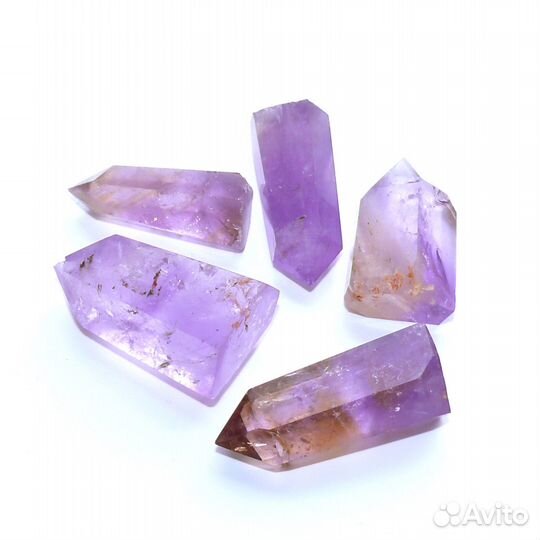 Кристаллы-карандаши из натуральных камней