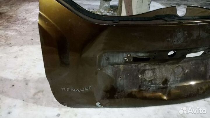 Крышка багажника рено Дастер