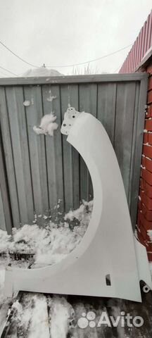 Переднее левое крыло на chevrolet cruze