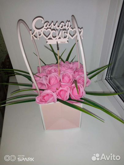 Мыльные букеты