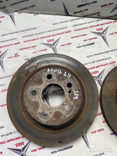 Диск тормозной задний W211 Mercedes