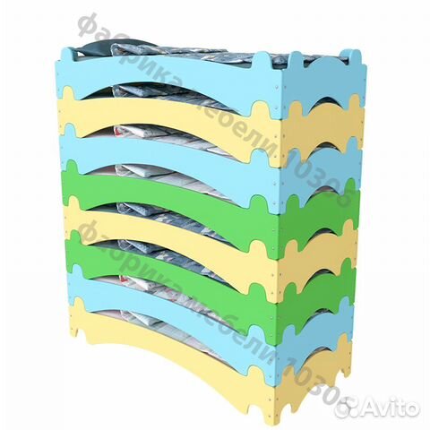 Штабелируемые кровати для детского сада оптом