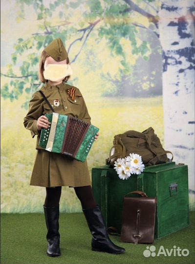 Военная форма СССР для девочки