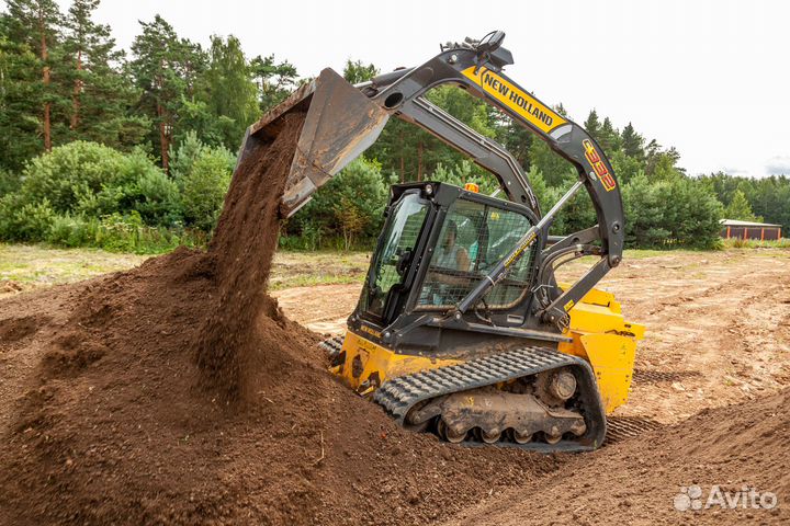 Мини-погрузчик New Holland C332, 2023