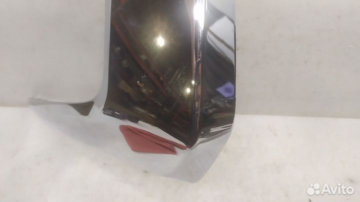 Накладка бампера передняя левая Mitsubishi Pajero