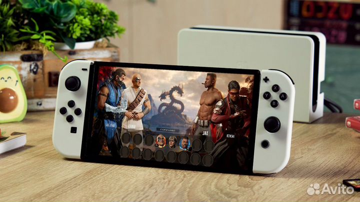 Nintendo Switch + Mortal Kombat 1. Zelda. Гарантия